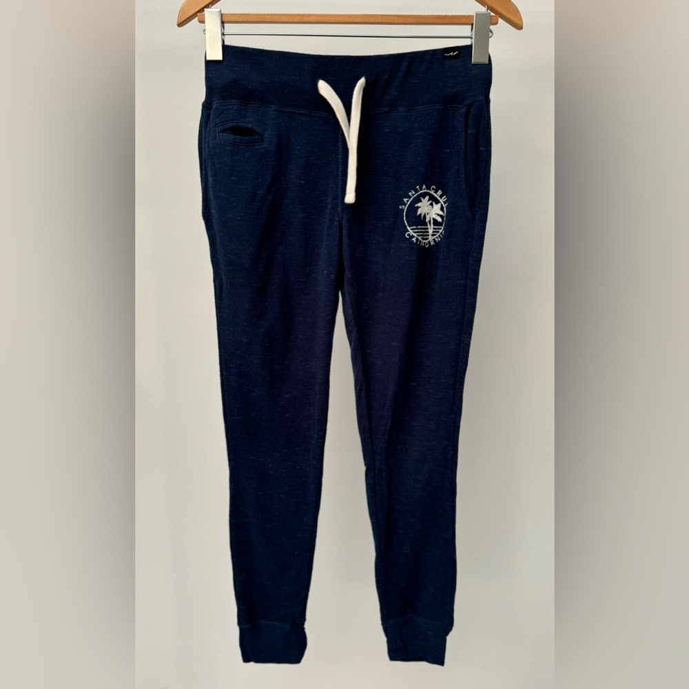 Techstyles Santa Cruz California Lounge Pants in Blue, Size S